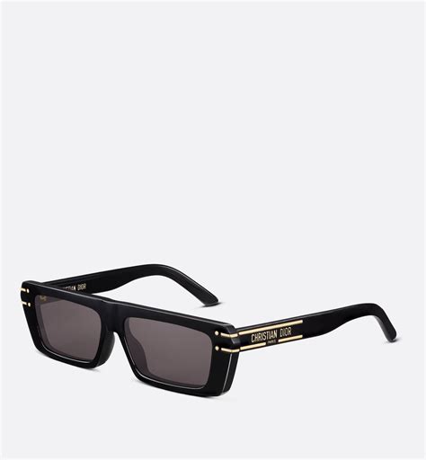 dior black rectangle sunglasses|Dior Black sunglasses women's.